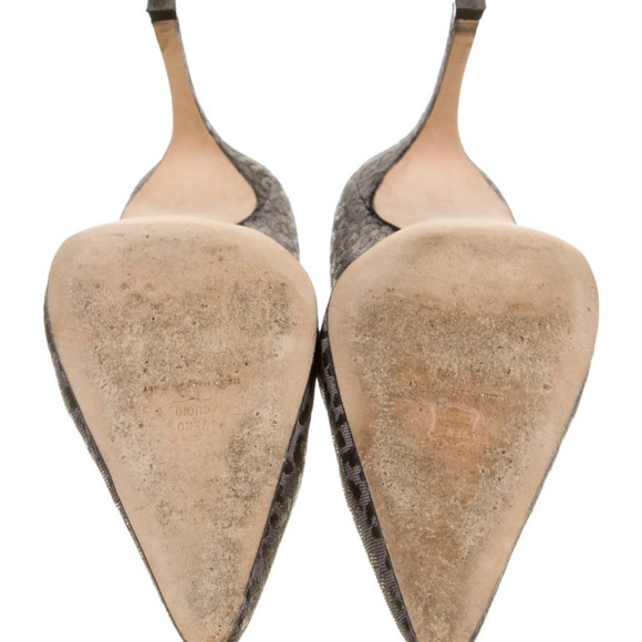 Manolo Blahnik Animal Print Pumps - Picture 4 of 4